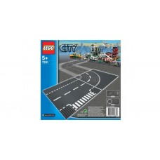 Конструктор LEGO City Т-соединения и изогнутые рельсы (7281)